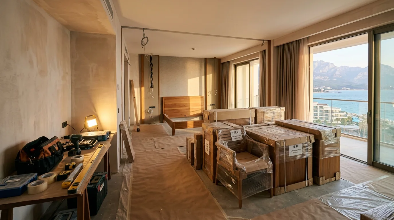 Otel Renovasyonunda FF&E ve Mobilya Süreci